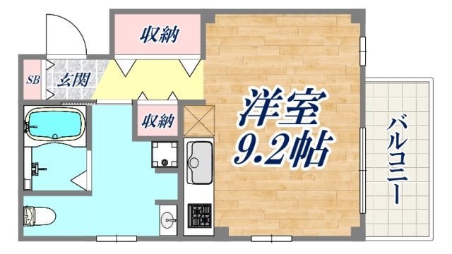 ベレール天城の物件間取画像