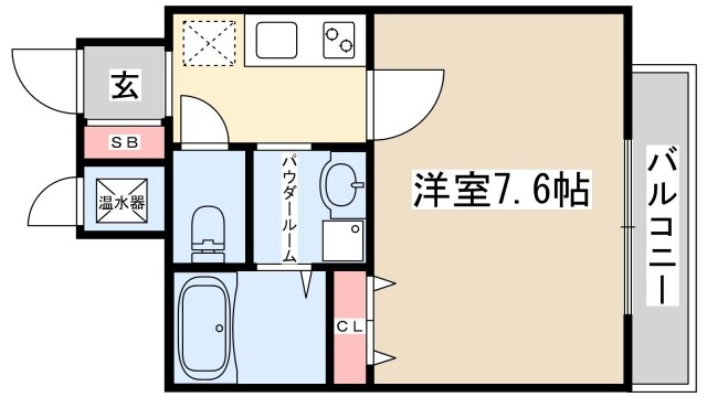アドバンス神戸アルティスの物件間取画像