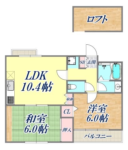 グランシャリオの物件間取画像