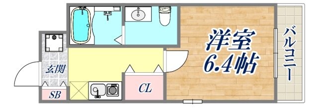 甲南山手駅 徒歩5分 5階の物件間取画像