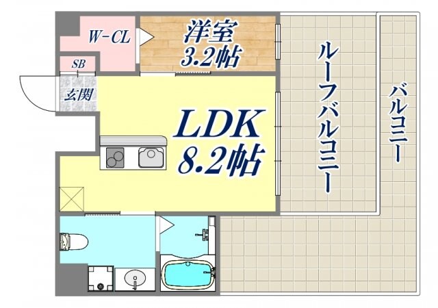 ザ・コッチ神戸の物件間取画像