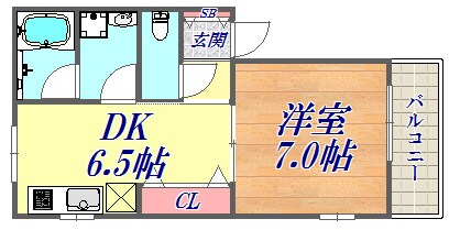 KTIレジデンス湊川2の物件間取画像