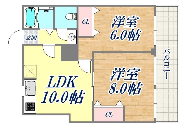 お福ビルの物件間取画像