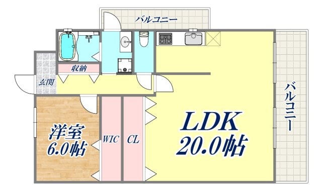 ルミナス甲南の物件間取画像