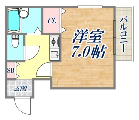 18Kasuganoの物件間取画像