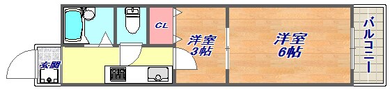 ハイツイフの物件間取画像