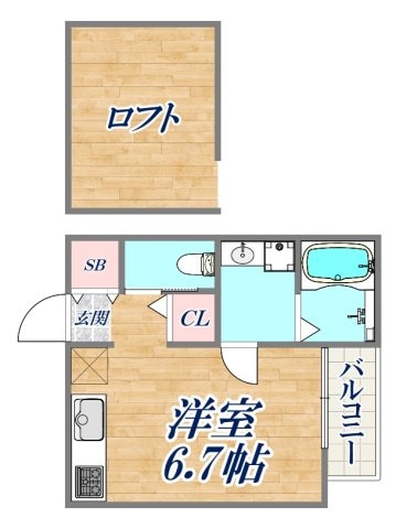 レグルス須磨の物件間取画像