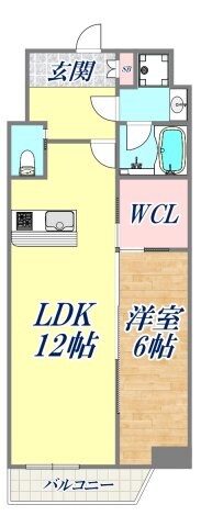 プレジオ神戸WESTの物件間取画像