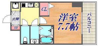 レジデンス神戸レガーロの物件間取画像