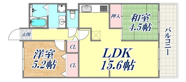 グランディアの杜の物件間取画像