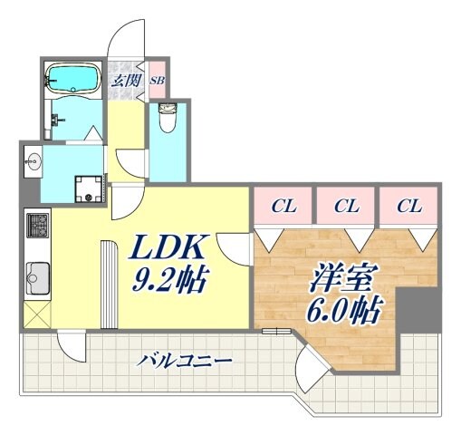 エステムプラザ神戸元町・海岸通の物件間取画像