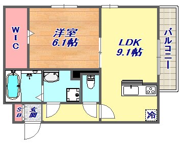 サンテ　デ　ラ　ファミーユの物件間取画像