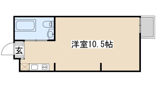 クレセンティア神戸・北野の物件間取画像