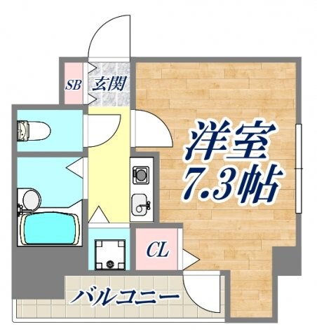 ワコーレ新神戸ステージの物件間取画像