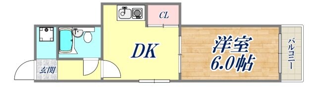 シティーM2の物件間取画像