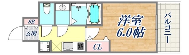 アドバンス神戸ラシュレの物件間取画像