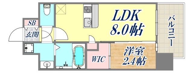 セレニテ神戸西エクラの物件間取画像