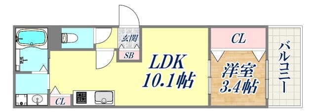 (仮称)ジーメゾン泉が丘エミテールの物件間取画像