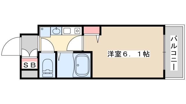 エステムコート神戸西2の物件間取画像