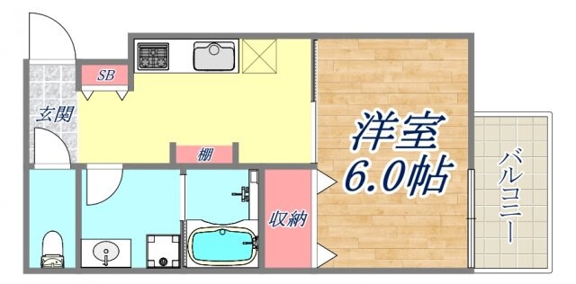 パロス須磨浦通の物件間取画像