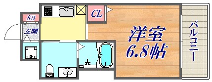 ファーストフィオーレ神戸元町の物件間取画像