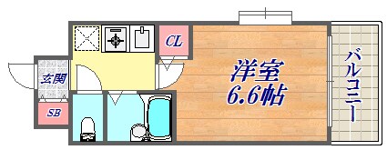 エステムコート神戸ハーバーランド前2の物件間取画像