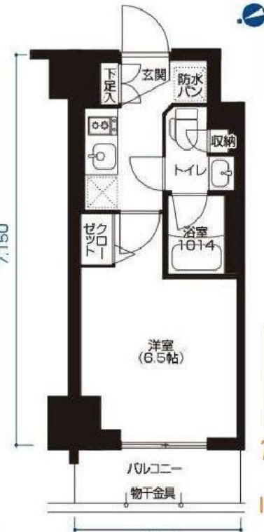 アーバネックス大森の物件間取画像