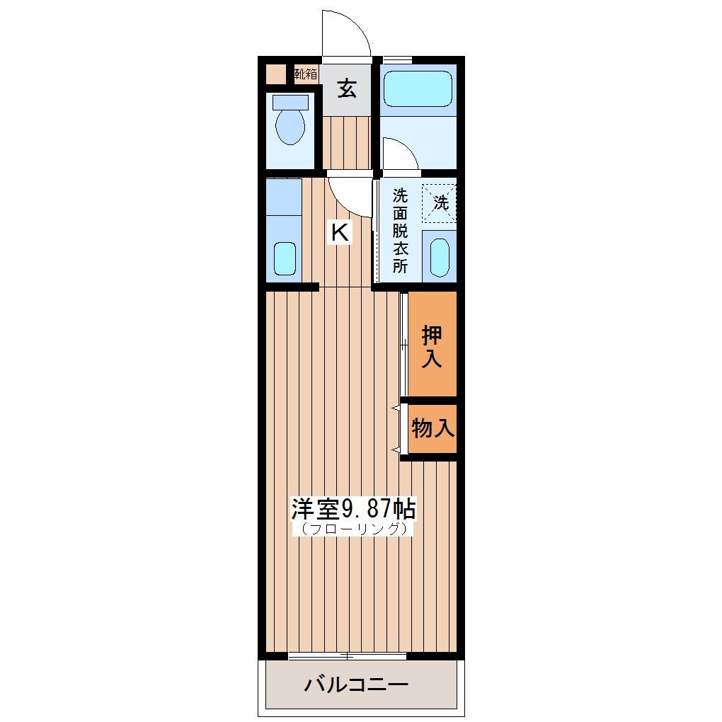 物件間取画像