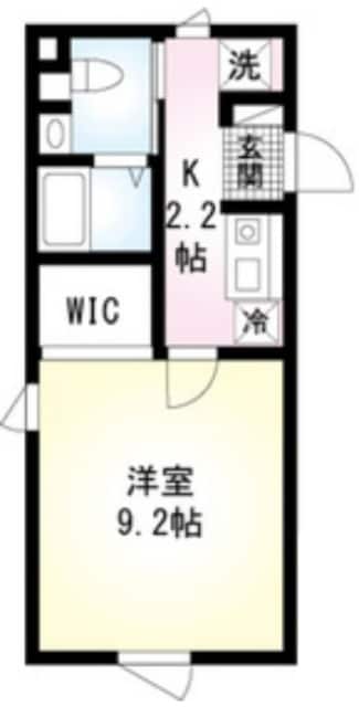 Hisui Apartmentの物件間取画像