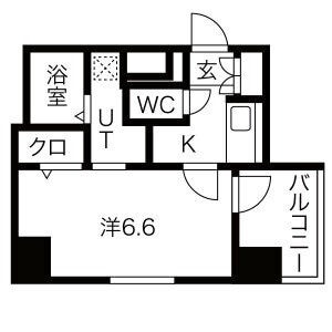 上前津駅 徒歩6分 11階の物件間取画像