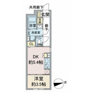 ナゴヤドーム前矢田駅 徒歩6分 4階の物件間取画像