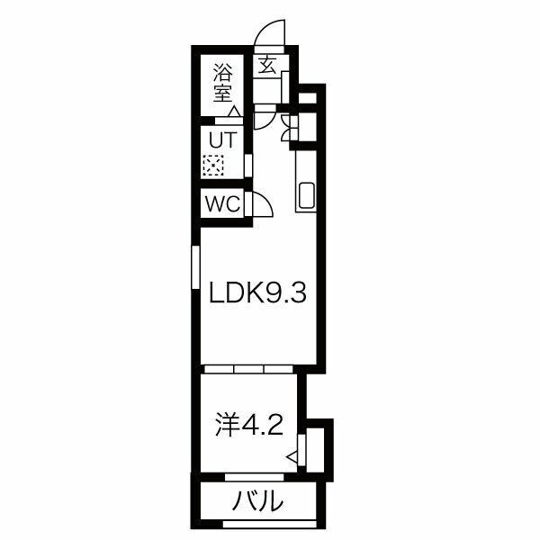 F asecia 日の出の物件間取画像