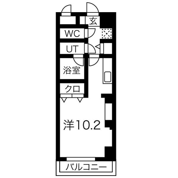 新栄町駅 徒歩10分 4階の物件間取画像