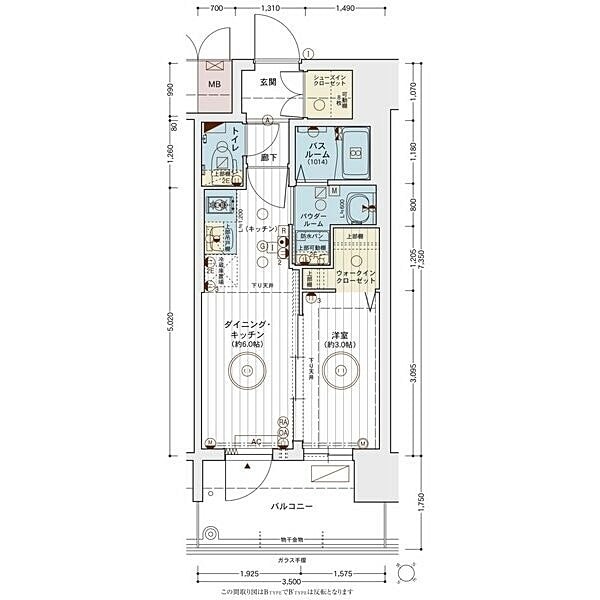 亀島駅 徒歩5分 4階の物件間取画像