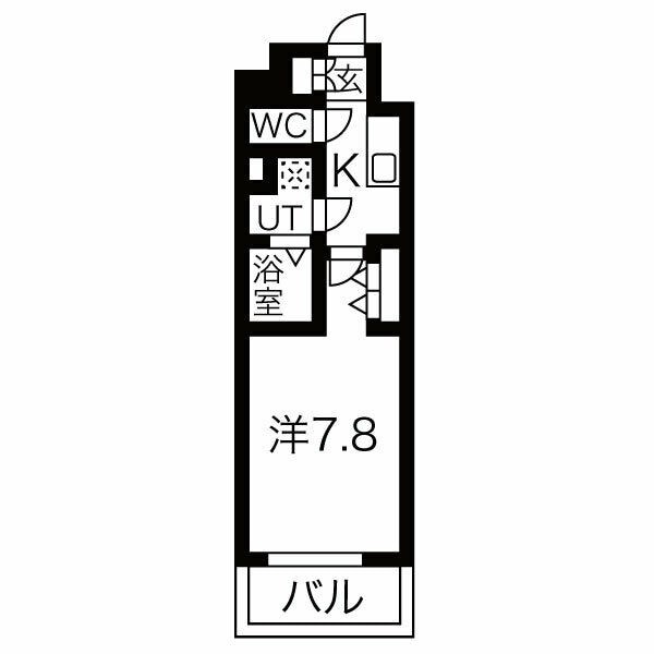 エスリード金山リュクスの物件間取画像