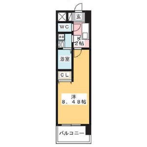 鶴舞駅 徒歩9分 3階の物件間取画像