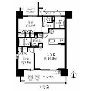 国際センター駅 徒歩7分 3階の物件間取画像