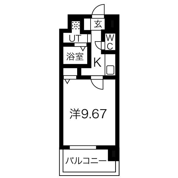 野並駅 徒歩5分 3階の物件間取画像