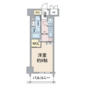 瑞穂運動場東駅 徒歩9分 5階の物件間取画像