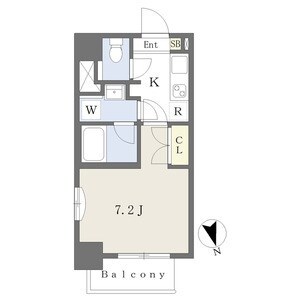 千種駅 徒歩5分 4階の物件間取画像