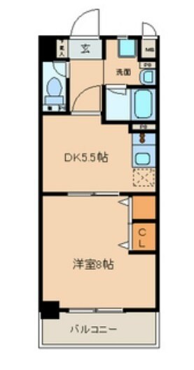 太閤通マンションの物件間取画像