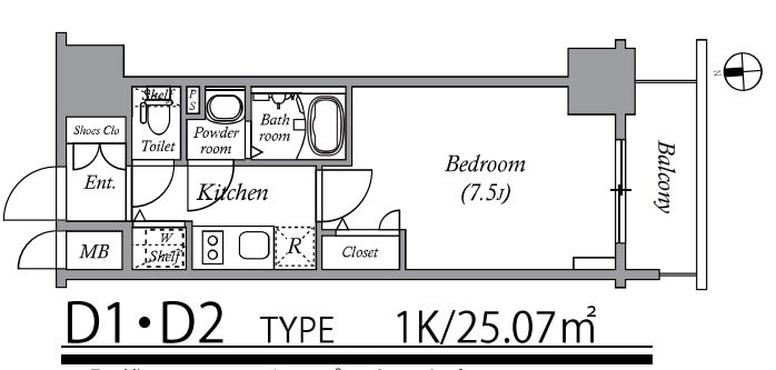 大須観音駅 徒歩2分 3階の物件間取画像