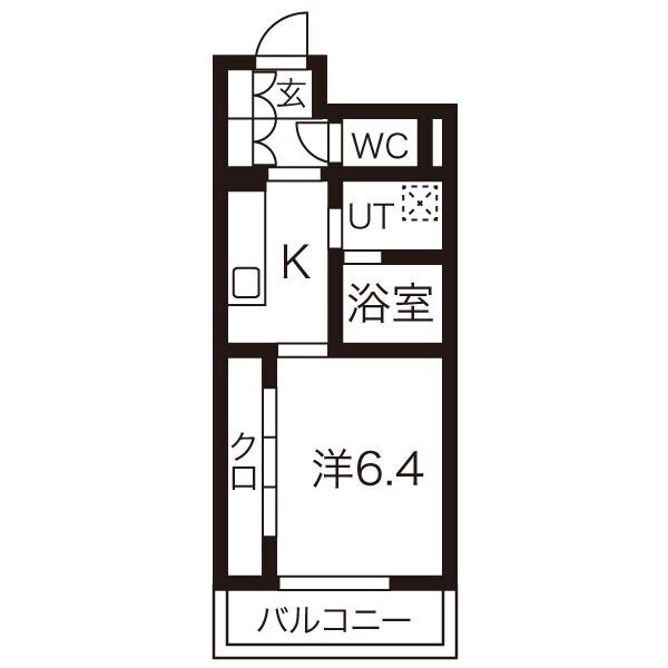 千種駅 徒歩5分 3階の物件間取画像