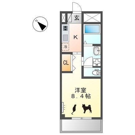 モンノールの物件間取画像