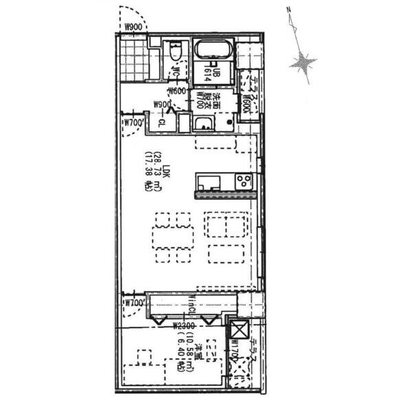 三の丸殿の物件間取画像