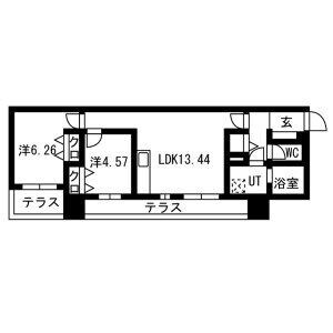 三の丸殿の物件間取画像