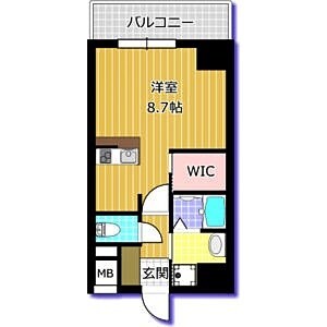 大須観音駅 徒歩7分 5階の物件間取画像