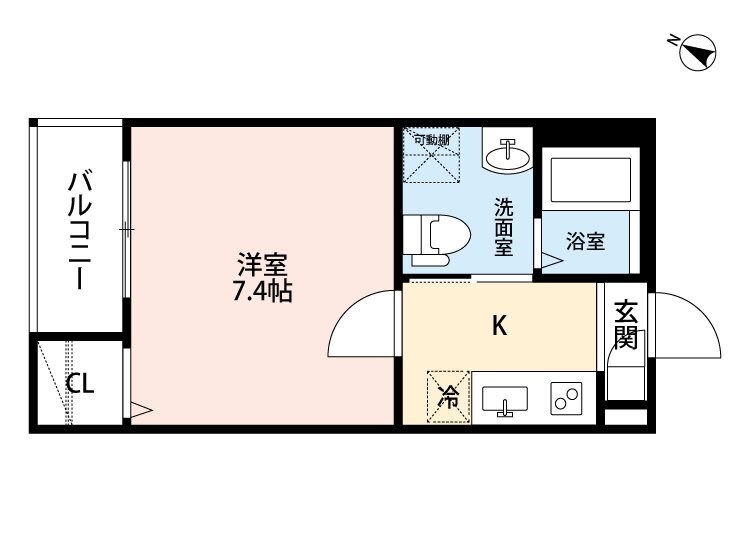 T.A 守山2丁目の物件間取画像