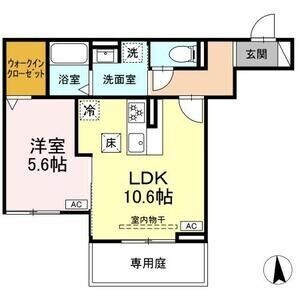 ルヴィータ矢田南の物件間取画像