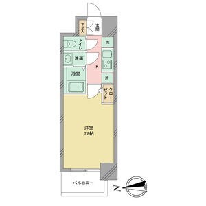S-RESIDENCE志賀本通の物件間取画像